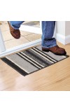 Home Beautiful Anti-Skid Grey Polyester Door Mat Home Beautiful Anti-Skid Grey Polyester Door Mat