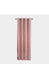 Home Beautiful                         7 ft. Pink Polyester Curtain