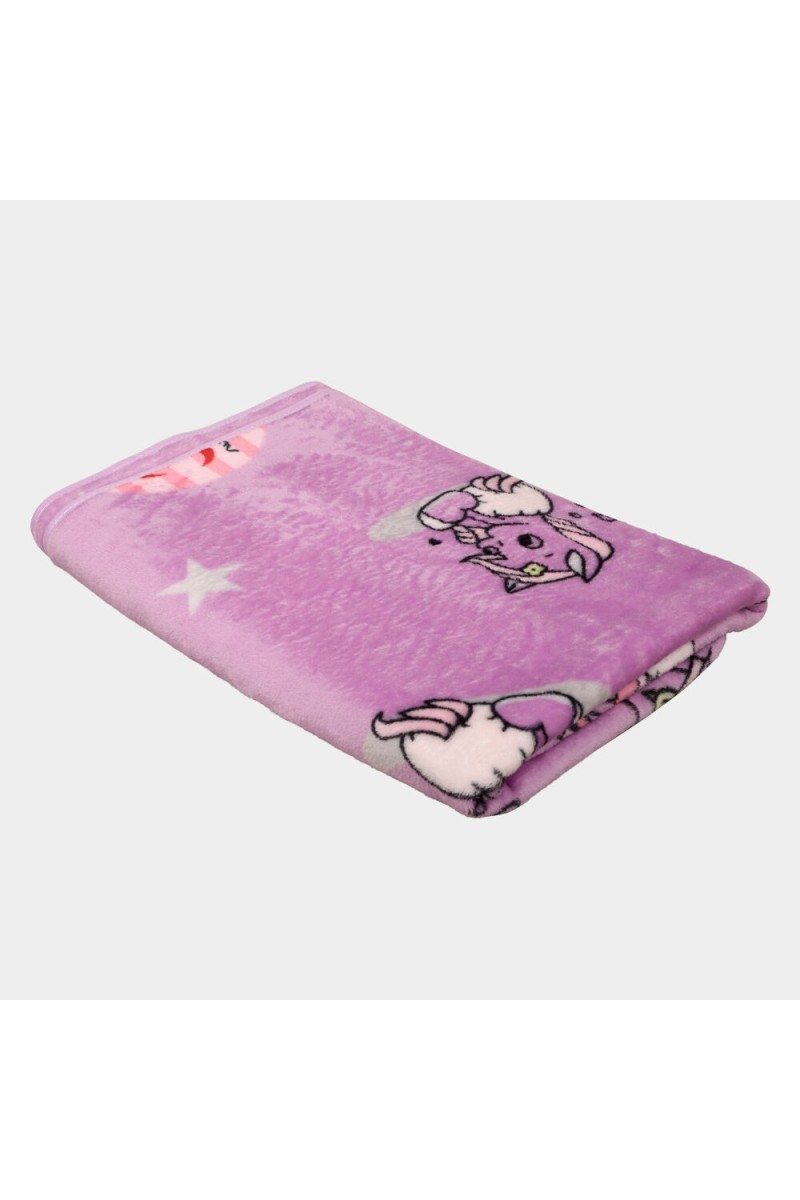 Home Beautiful                         Purple Polymide Baby Towel
