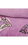 Home Beautiful                         Purple Polymide Baby Towel