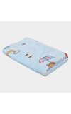 Home Beautiful Blue Polymide Baby Towel Home Beautiful Blue Polymide Baby Towel