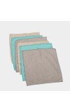 Home Beautiful                         200 GSM Beige Microfibre Face Towel
