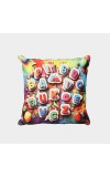 Home Beautiful                         Multicolour Polyester Cushion