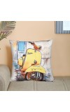 Home Beautiful                         Multicolour Polyester Cushion