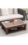 Home Beautiful                         Brown PVC Tablecover