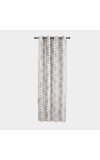 Home Beautiful                         7ft. Light Grey Polyester Curtain