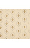 Home Beautiful                         7ft. Beige Printed Eyelet Window Curtains