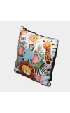 Home Beautiful                         Multicolour Polyester Cushion