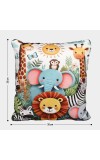 Home Beautiful                         Multicolour Polyester Cushion