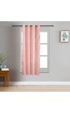 Home Beautiful                         Pink Polyester Curtain