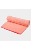 200 GSM Pink Microfiber Bath Towel