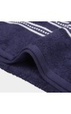 Home Beautiful                         350 GSM Navy Blue Cotton Bath Towel