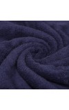 Home Beautiful                         350 GSM Navy Blue Cotton Bath Towel