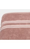 Home Beautiful                         350 GSM Pink Cotton Bath Towel