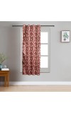 Home Beautiful                         5ft. Maroon Polyester Curtain