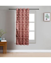 Home Beautiful                         5ft. Maroon Polyester Curtain