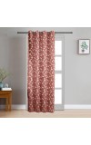 Home Beautiful                         7ft. Maroon Polyester Curtain