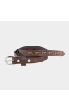 Lucky Charm                         Women's Brown Polyurethane Belt