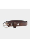 Lucky Charm                         Women's Brown Polyurethane Belt