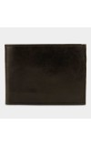 Black Tie                         Men's Brown Polyurethane Wallet