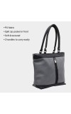 Lucky Charm Women's Dark Blue Polyurethane Tote Bag Lucky Charm Women's Dark Blue Polyurethane Tote Bag