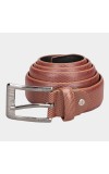 Black Tie                         Men's Tan Polyurethane Formal Belt