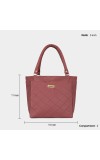 Lucky Charm                         Women's Maroon Polyurethane Tote Bag