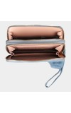 Lucky Charm Women's Blue Polyurethane Clutch Bag Lucky Charm Women's Blue Polyurethane Clutch Bag