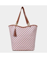 Lucky Charm                         Women's Tan Polyurethane Tote Bag
