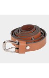 Lucky Charm                         Women's Tan Polyurethane Belt