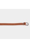Lucky Charm                         Women's Tan Polyurethane Belt