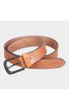 Black Tie                         Men's Tan Polyurethane Casual Belt