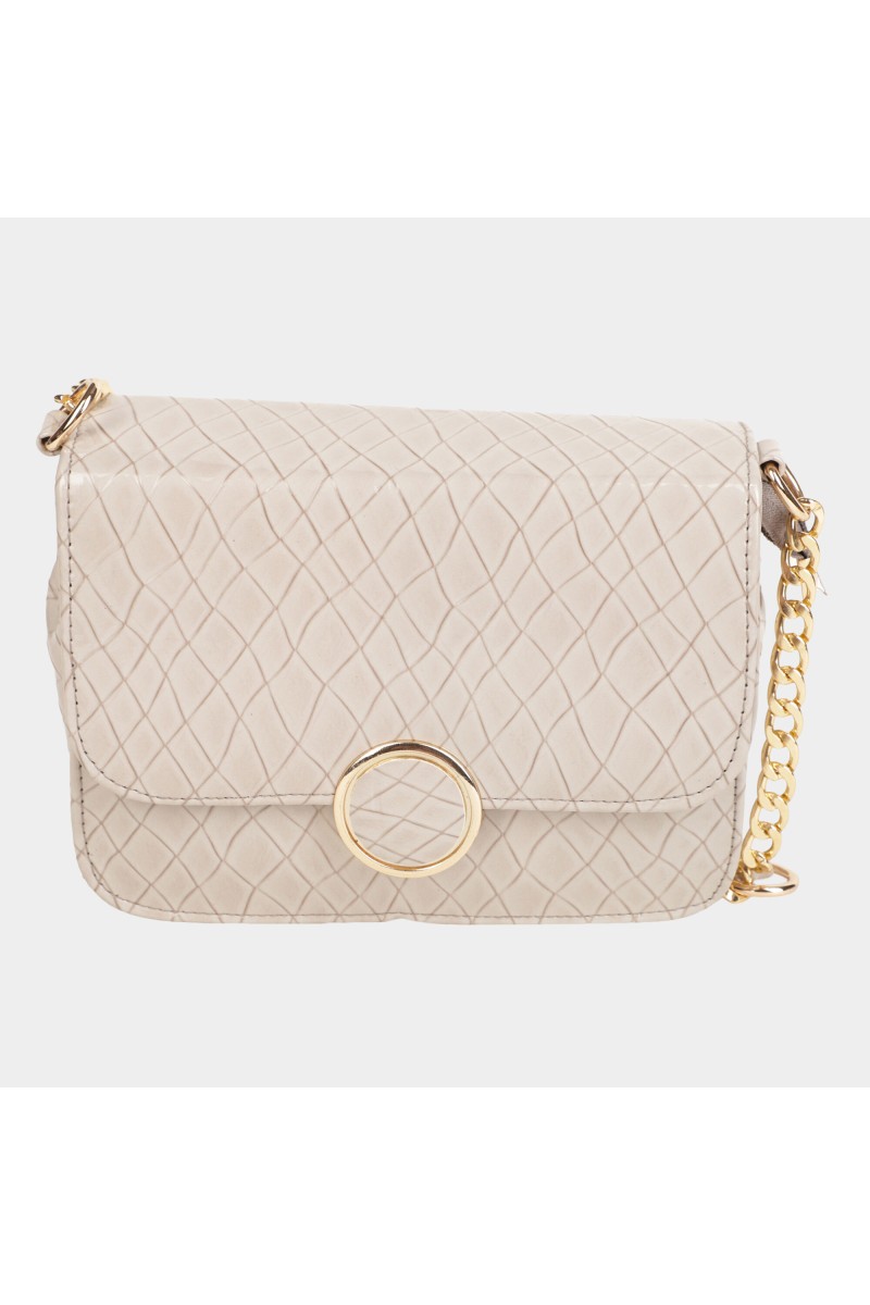 Lucky Charm                         Women's Grey Polyurethane Sling Bag