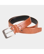 Black Tie                         Men's Tan Polyurethane Casual Belt