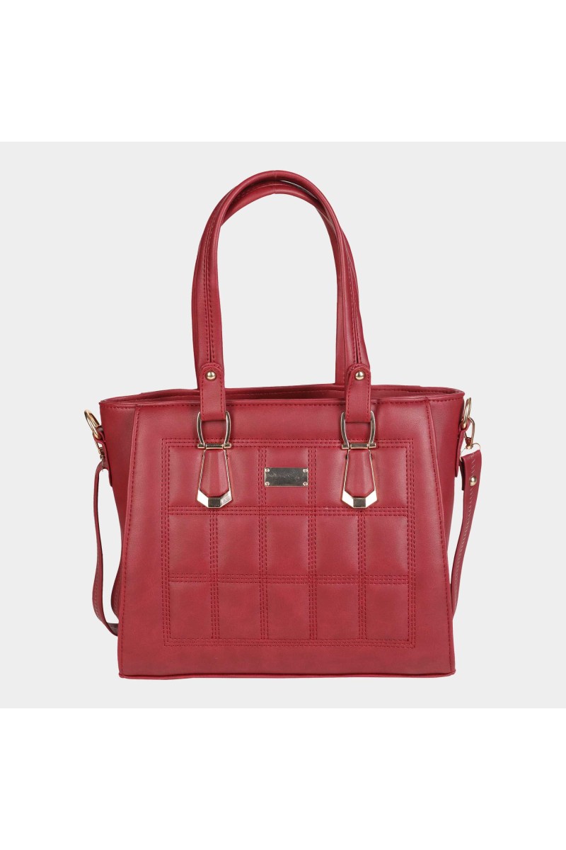 Lucky Charm                         Women's Red Polyurethane Hand Bag
