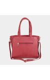 Lucky Charm                         Women's Red Polyurethane Hand Bag