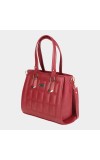Lucky Charm                         Women's Red Polyurethane Hand Bag