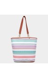 Lucky Charm Women's Multicolour Polyurethane Tote Bag Lucky Charm Women's Multicolour Polyurethane Tote Bag