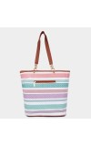 Lucky Charm Women's Multicolour Polyurethane Tote Bag Lucky Charm Women's Multicolour Polyurethane Tote Bag