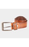 Black Tie                         Men's Tan Polyurethane Casual Belt