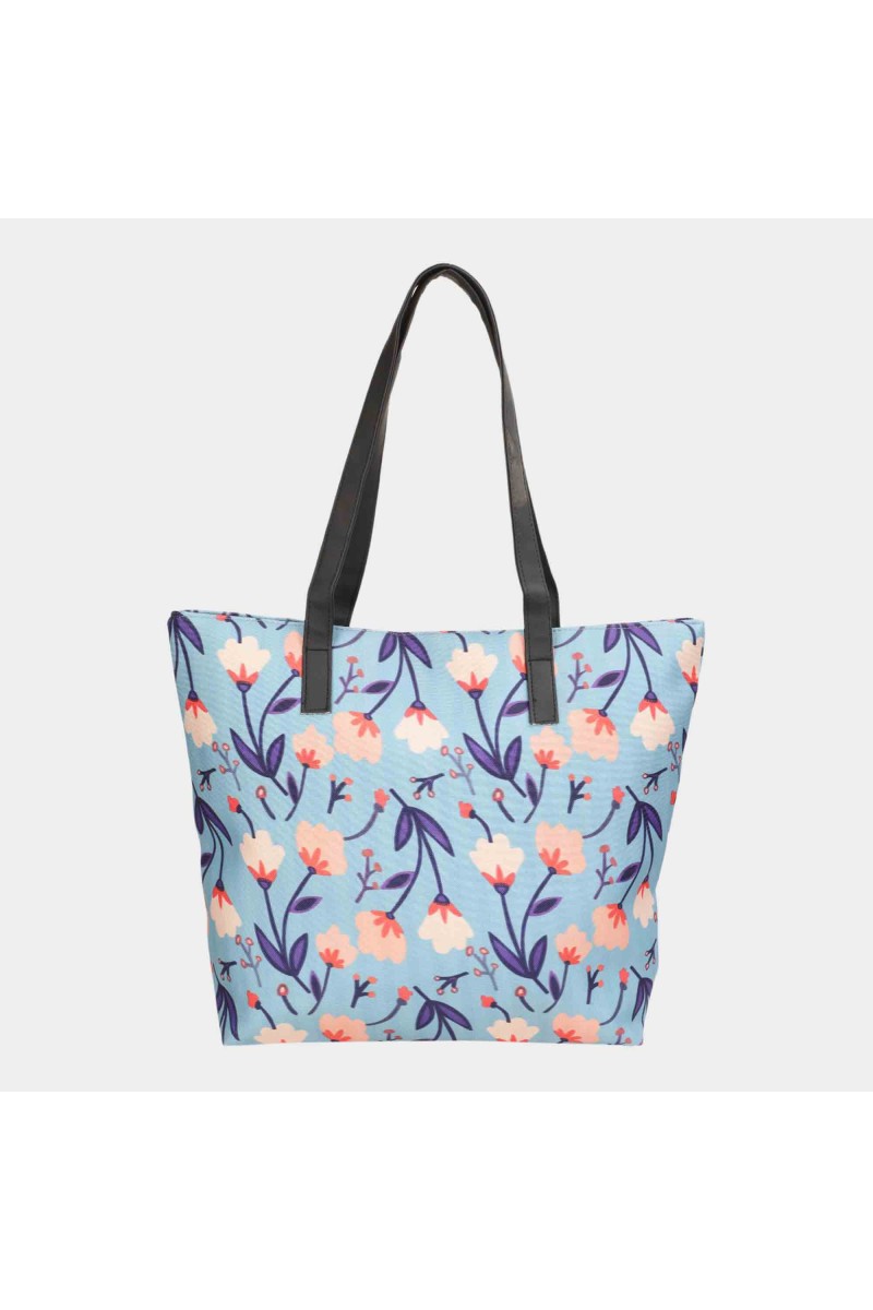Lucky Charm                         Women's Blue Polyester Tote Bag