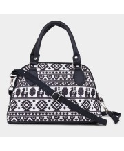 Lucky Charm                         Women's Black Polyurethane Sling Bag