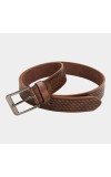 Black Tie                         Men's Tan Polyurethane Casual Belt