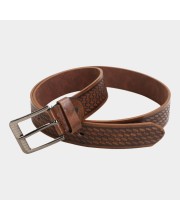 Black Tie                         Men's Tan Polyurethane Casual Belt