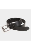 Black Tie Men's Black Polyurethane Casual Belt Black Tie Men's Black Polyurethane Casual Belt