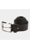 Black Tie Men's Black Polyurethane Casual Belt Black Tie Men's Black Polyurethane Casual Belt