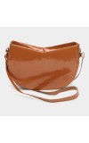 Lucky Charm Women's Tan Polyurethane Sling Bag Lucky Charm Women's Tan Polyurethane Sling Bag