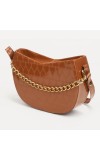 Lucky Charm Women's Tan Polyurethane Sling Bag Lucky Charm Women's Tan Polyurethane Sling Bag