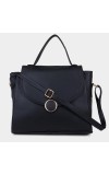 Lucky Charm Women's Black Polyurethane Hand Bag Lucky Charm Women's Black Polyurethane Hand Bag