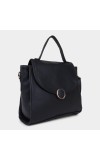 Lucky Charm Women's Black Polyurethane Hand Bag Lucky Charm Women's Black Polyurethane Hand Bag